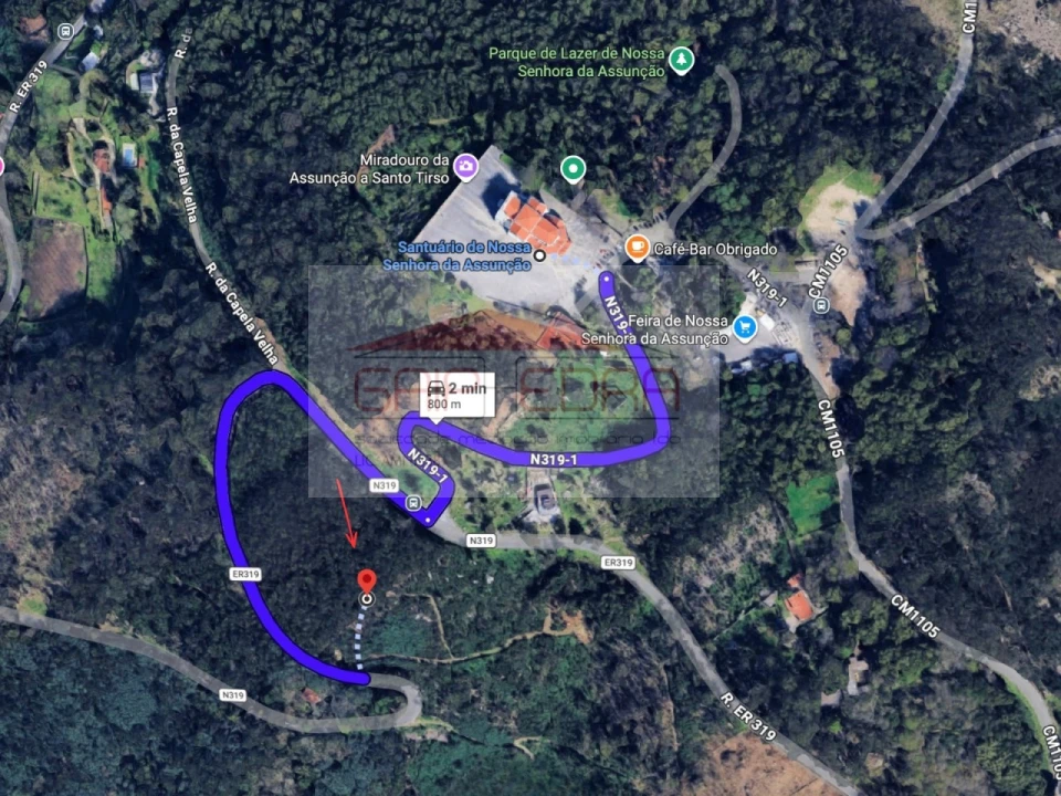 Terreno Agricola ou Rústico para Venda em Santo Tirso, Couto (Santa Cristina e São Miguel) e Burgães Foto 2