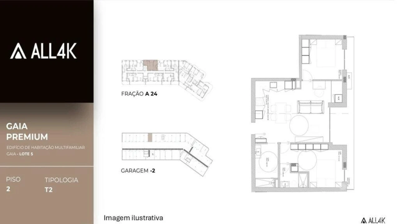 Apartamento T2 para Venda em Oliveira do Douro Foto 8