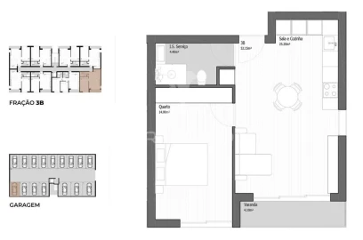 Apartamento T1 para Venda em Vila Praia de Ancora
