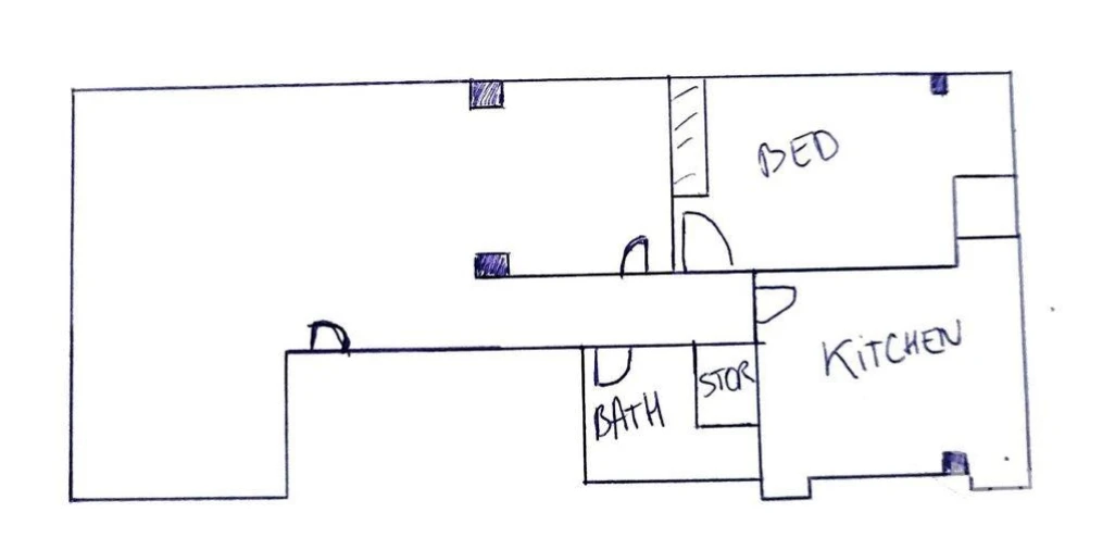 Apartamento T1 para Arrendamento em Santo António Foto 25