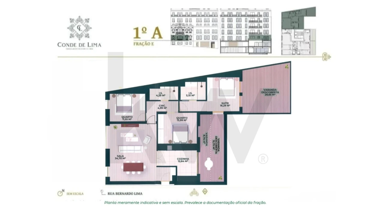 Apartamento T3 para Venda em Santo António Foto 54