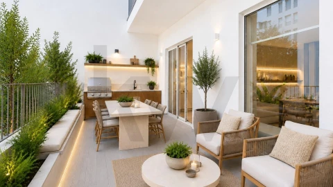 Apartamento T3 para Venda em Santo António