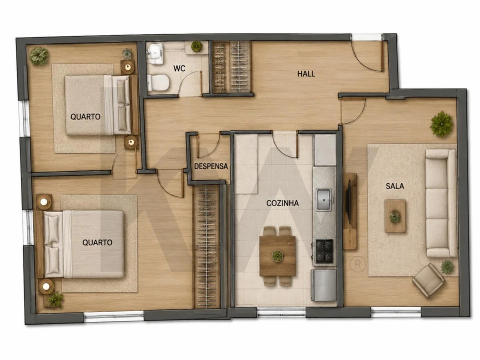 Apartamento T2 para Venda em Seixal, Arrentela e Aldeia de Paio Pires Foto 22