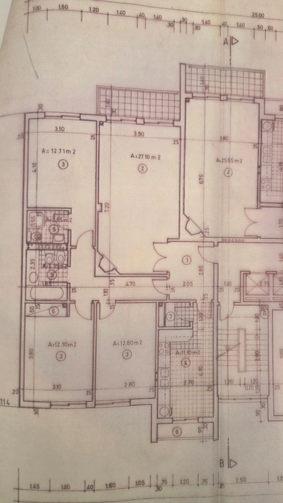Apartamento T3 para Venda em Barreiro e Lavradio Planta 1
