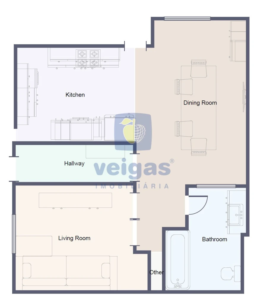 Apartamento T3 para Venda em Caldas da Rainha - Santo Onofre e Serra do Bouro Planta 3