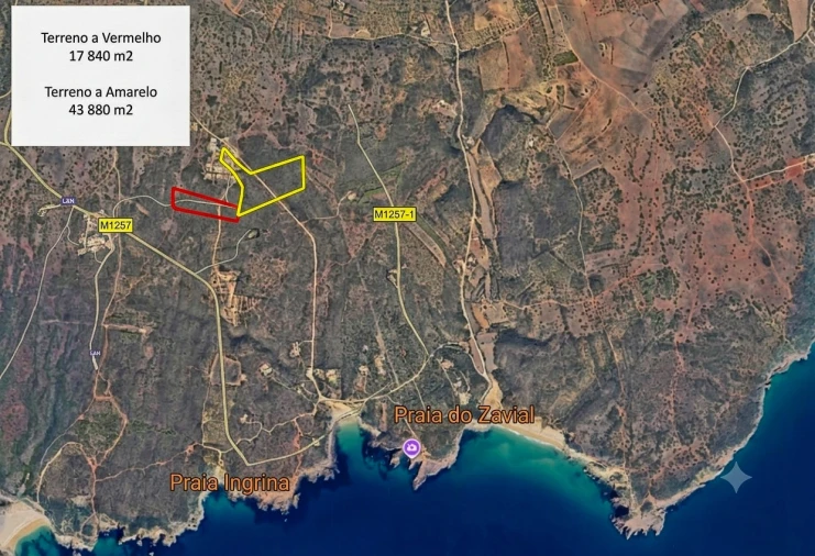 Terreno Agricola ou Rústico para Venda em Vila do Bispo e Raposeira Planta 1