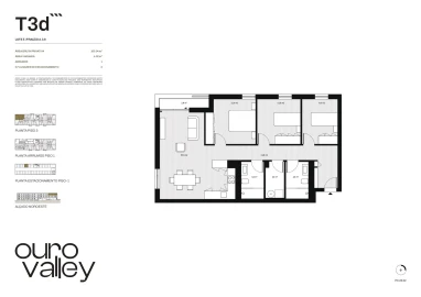 Apartamento T3 para Venda em Rio Tinto