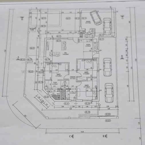 Moradia T3 para Venda em Quinta do Anjo Planta 1