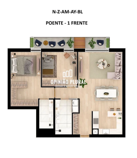 Apartamento T2 para Venda em Avintes