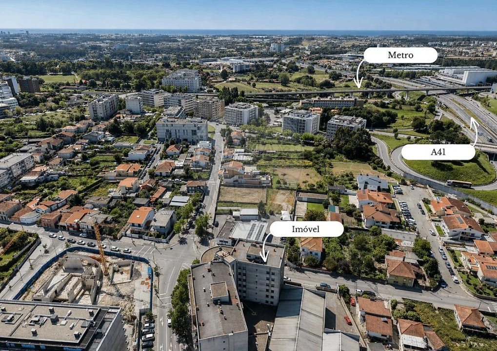 Apartamento T3 para Venda em Cidade da Maia Foto 19
