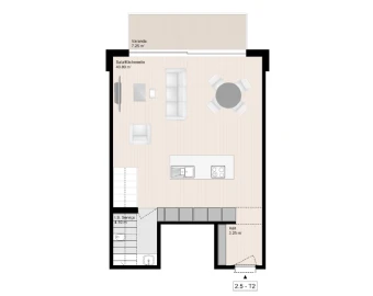 Apartamento T2 para Venda em Gulpilhares e Valadares