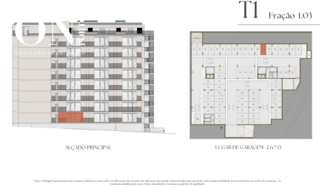 Apartamento T1 para Venda em Vilar de Andorinho