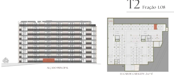 Apartamento T2 para Venda em Vilar de Andorinho