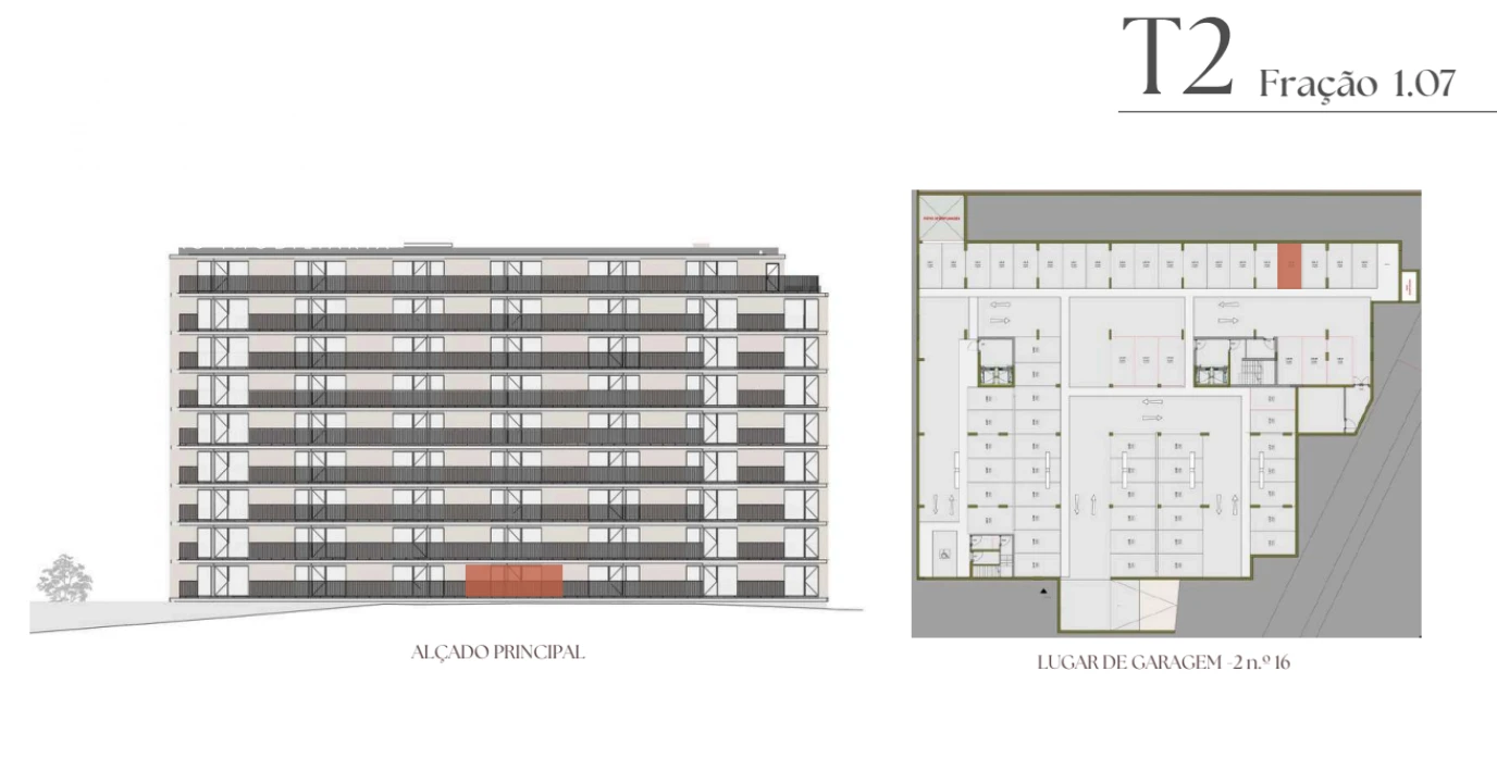 Apartamento T2 para Venda em Vilar de Andorinho Foto 9