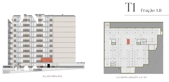 Apartamento T1 para Venda em Vilar de Andorinho
