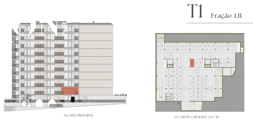 Apartamento T1 para Venda em Vilar de Andorinho Foto 9