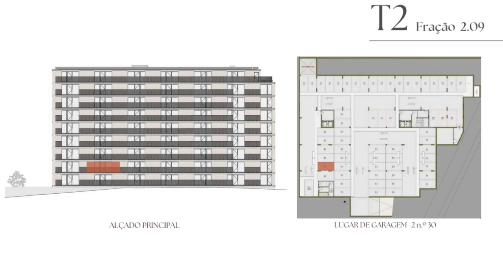 Apartamento T2 para Venda em Vilar de Andorinho Planta 2