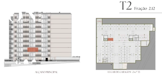 Apartamento T2 para Venda em Vilar de Andorinho