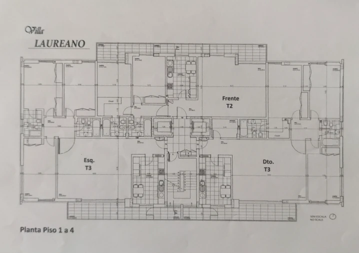 Apartamento T2 para Arrendamento em Setubal (São Sebastião) Planta 1