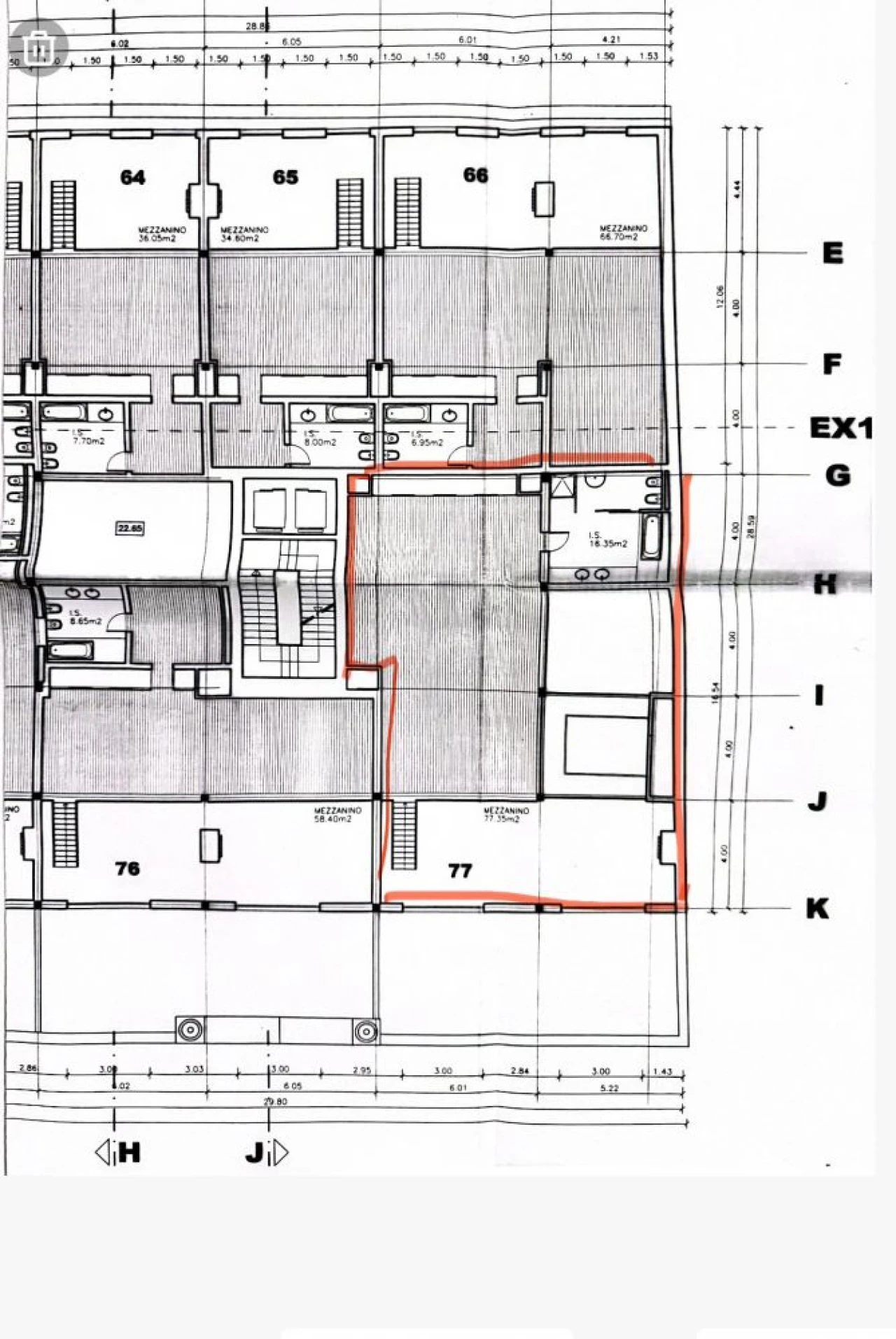 Apartamento T1 para Venda em Estrela Planta 2