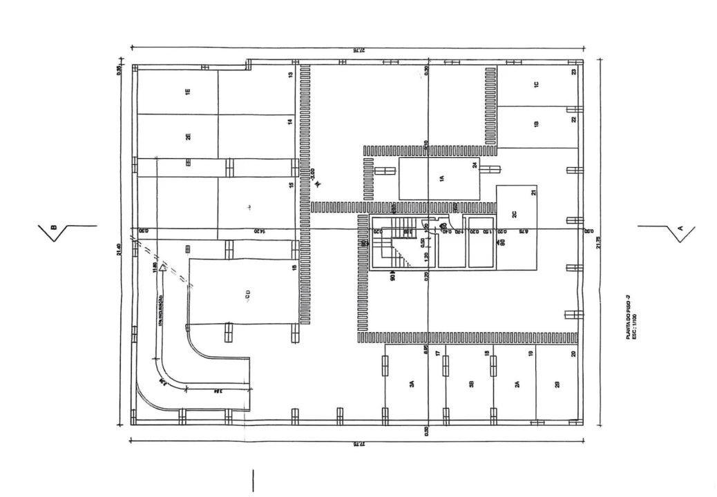 Apartamento T2 para Venda em Algueirão-Mem Martins Planta 2