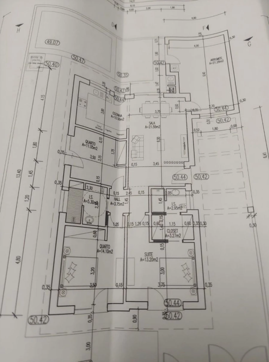 Moradia T3 para Venda em Fernao Ferro Planta 1
