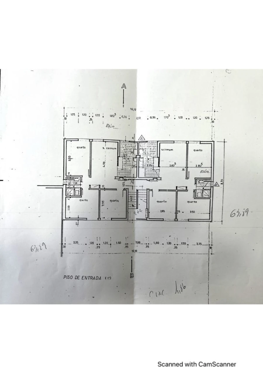 Apartamento T3 para Venda em Laranjeiro e Feijó Planta 1
