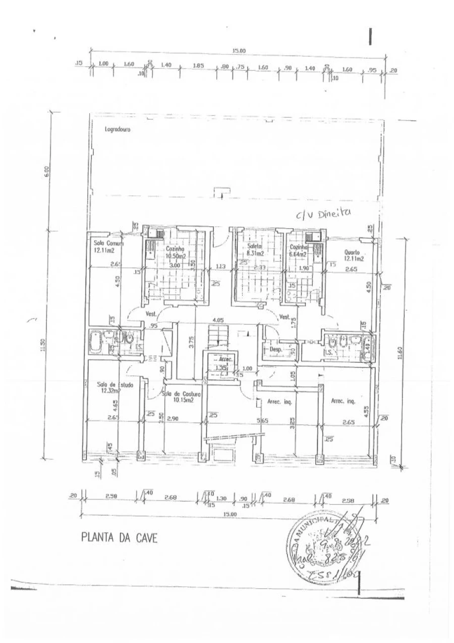 Apartamento T2 para Venda em Venteira Planta 1
