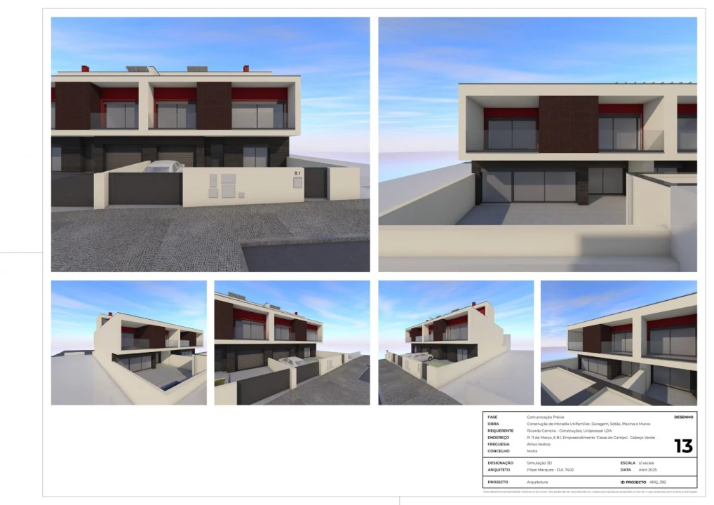Moradia T5 para Venda em Alhos Vedros Planta 2