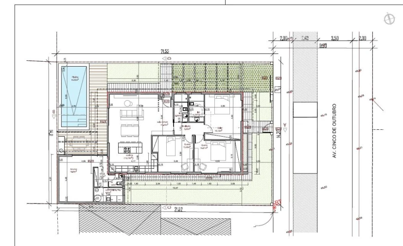 Moradia T3 para Venda em Fernao Ferro Planta 1