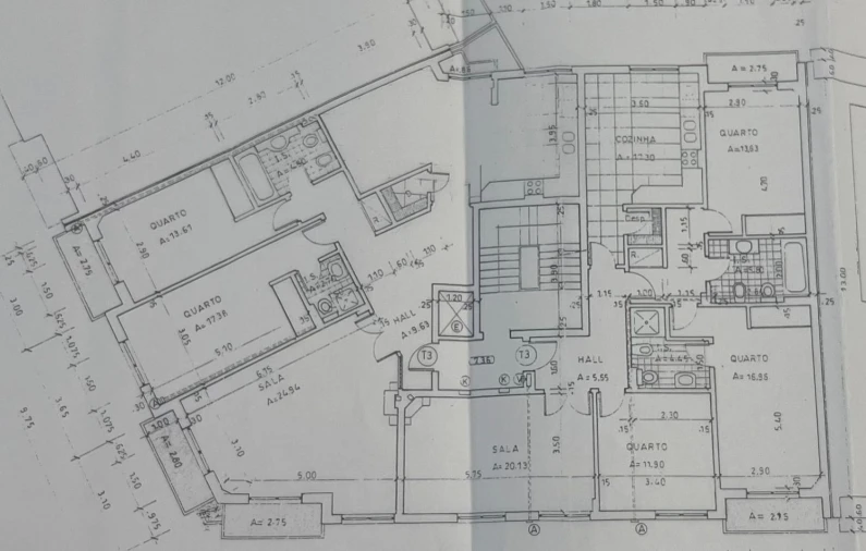 Apartamento T2 para Venda em Baixa da Banheira e Vale da Amoreira Planta 1