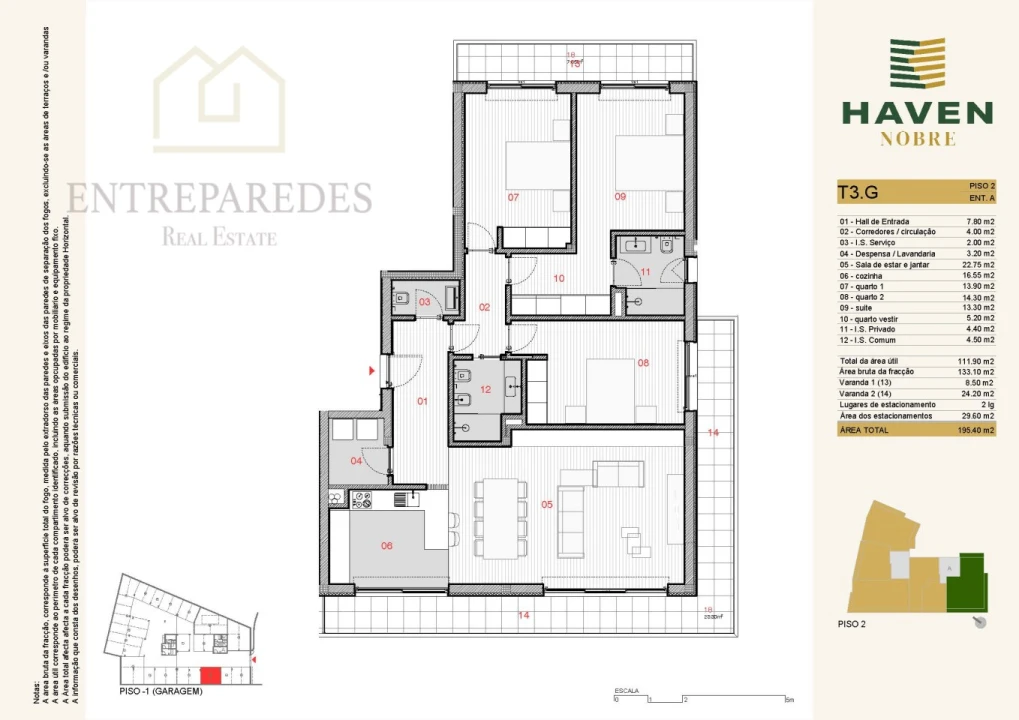 Apartamento T3 para Venda em Silvares, Pias, Nogueira e Alvarenga Foto 24
