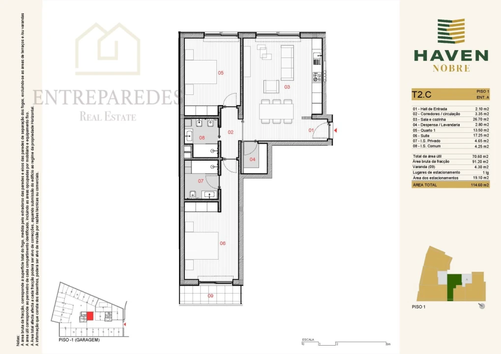 Apartamento T2 para Venda em Silvares, Pias, Nogueira e Alvarenga Foto 24