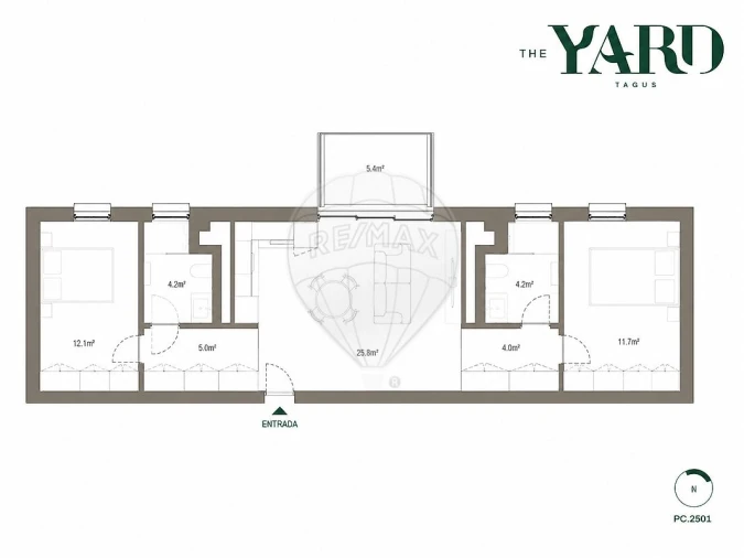 Apartamento T2 para Venda em Rio de Mouro Foto 6