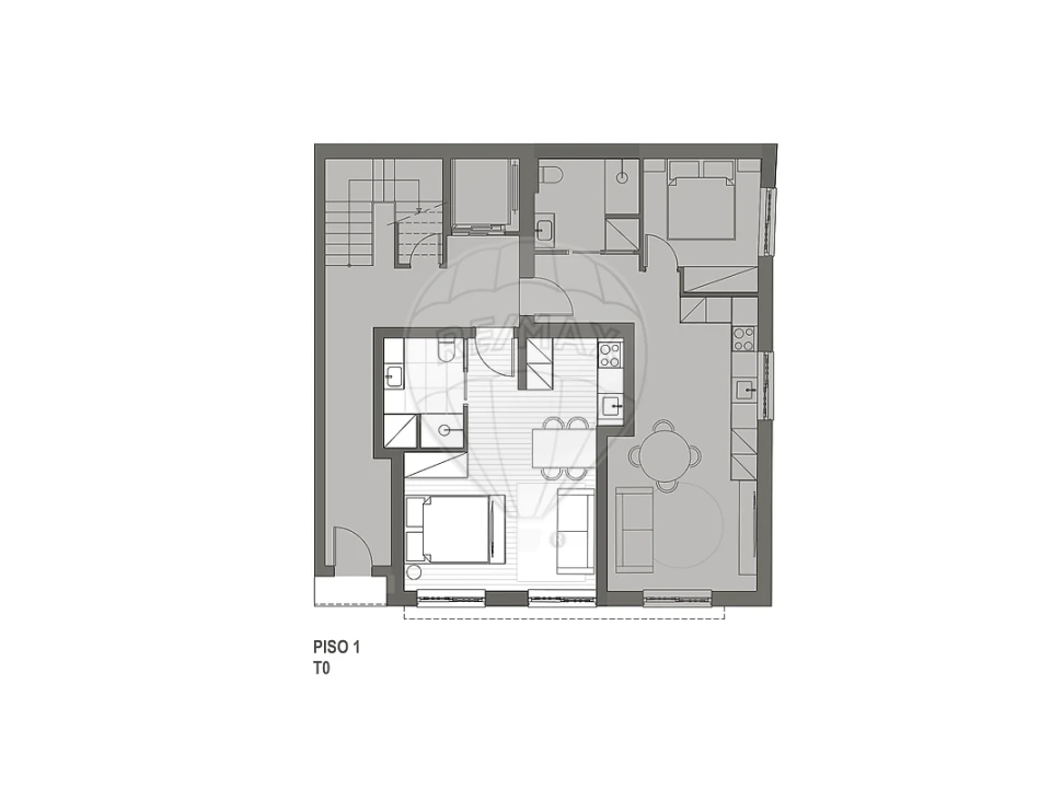 Apartamento T0 para Venda em Nazare Foto 15