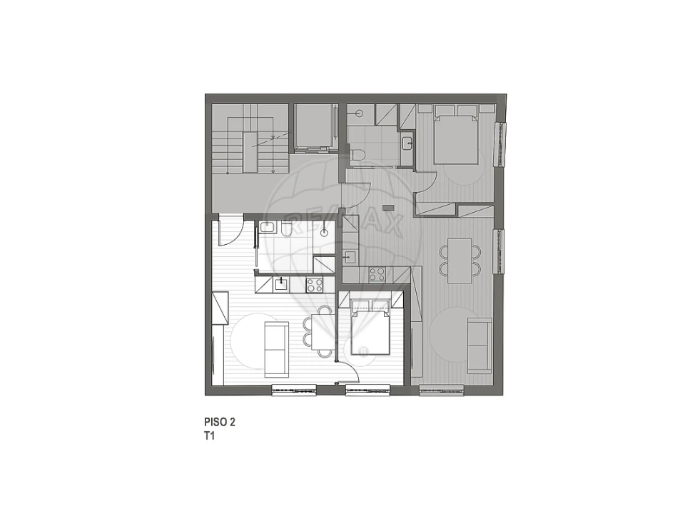 Apartamento T0 para Venda em Nazare Foto 14