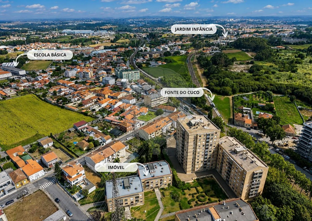 Apartamento T3 para Venda em São Mamede de Infesta e Senhora da Hora Foto 3
