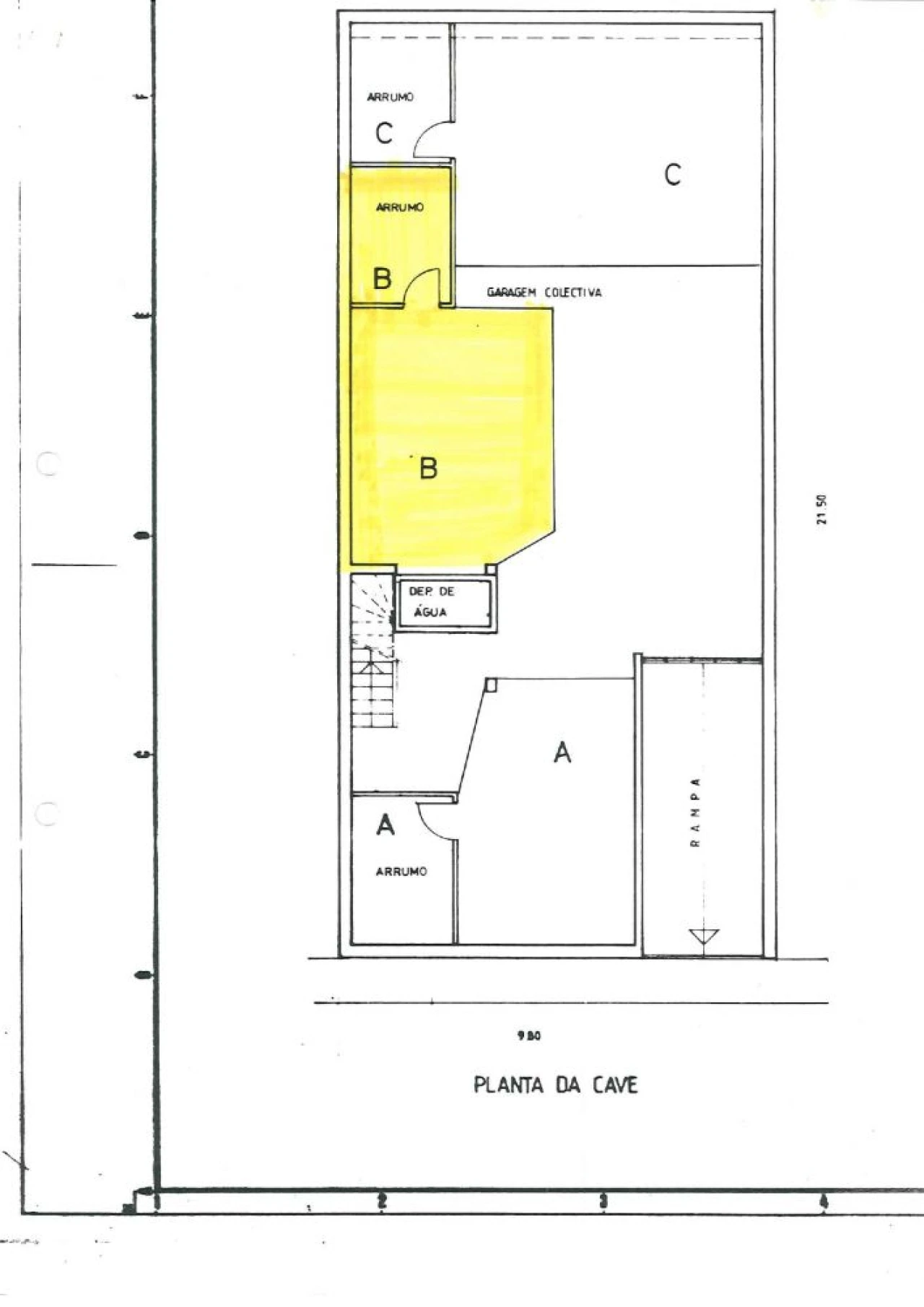 Apartamento T4 para Venda em Matosinhos e Leça da Palmeira Planta 2