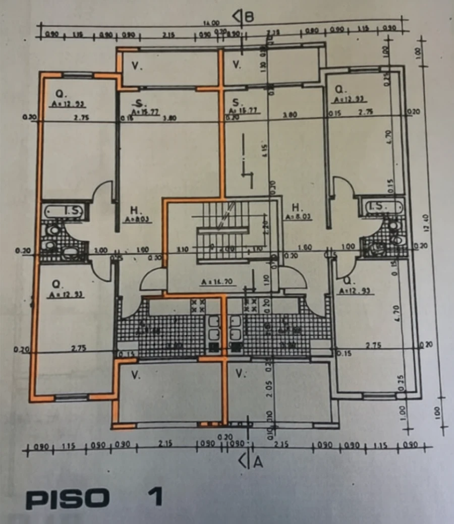 Apartamento T2 para Venda em Alcabideche Planta 1