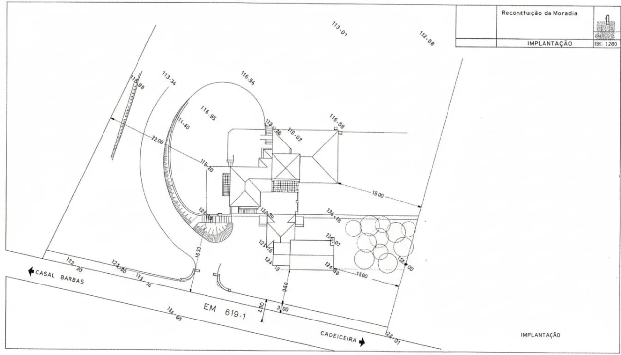 Quinta T6 para Venda em Turcifal Planta 2