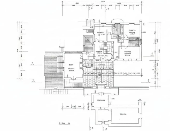 Quinta T6 para Venda em Turcifal Planta 4