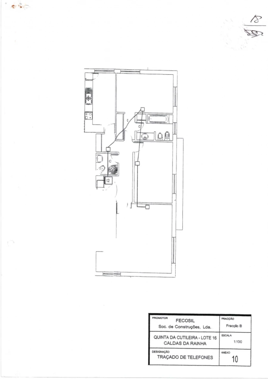 Apartamento T2 para Venda em Nossa Senhora do Pópulo, Coto e São Gregório Planta 13