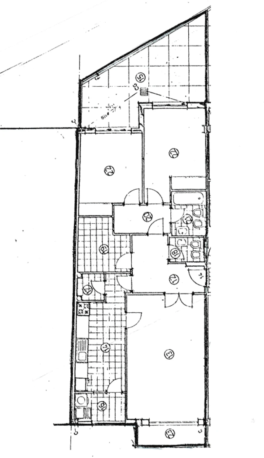 Apartamento T2 para Venda em Lordelo do Ouro e Massarelos Planta 1