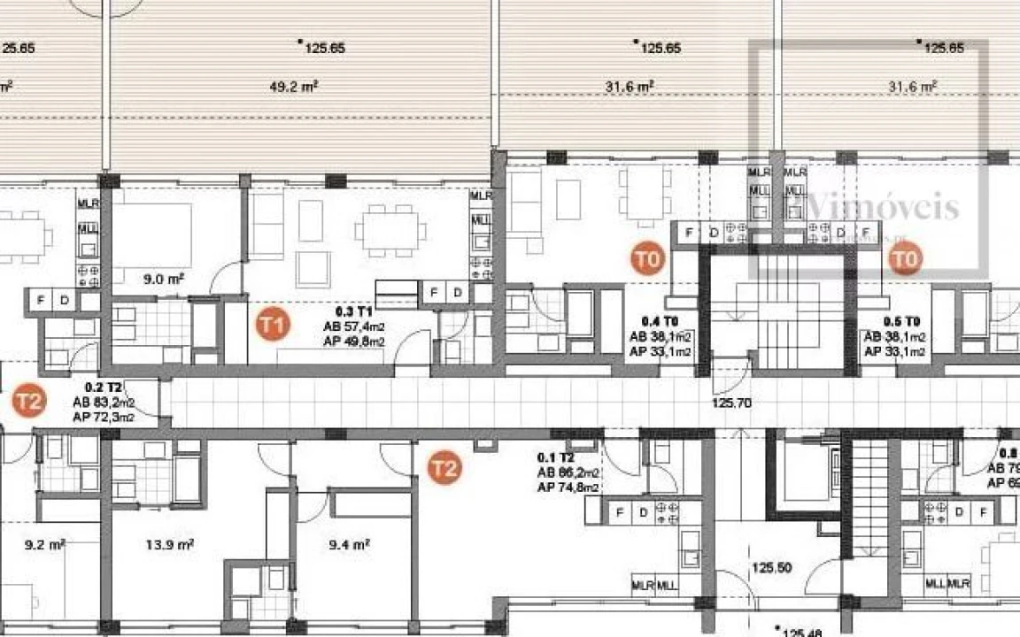 Apartamento T2 para Venda em Paranhos Foto 6