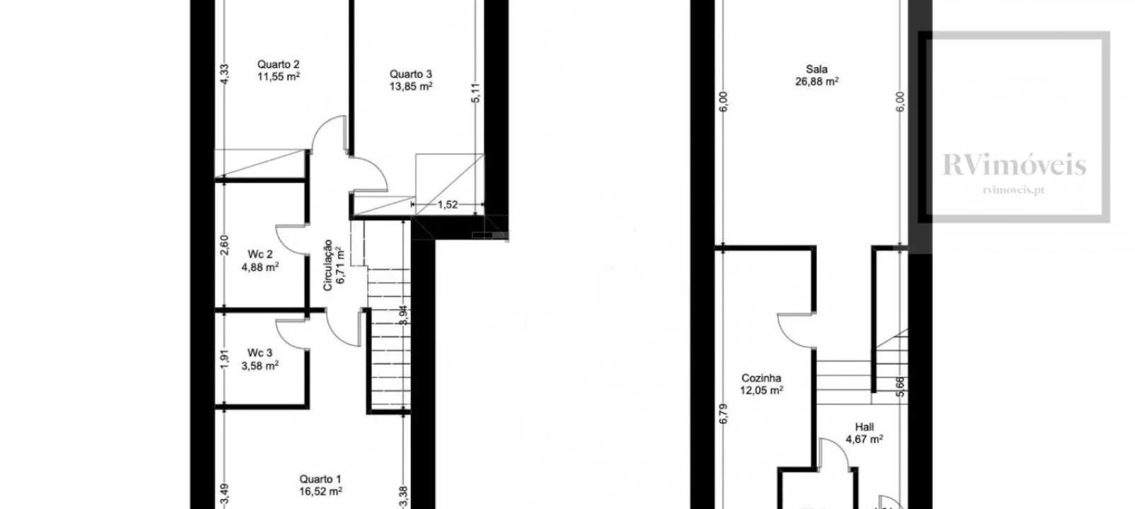 Apartamento T3 para Venda em Gemeses Foto 15