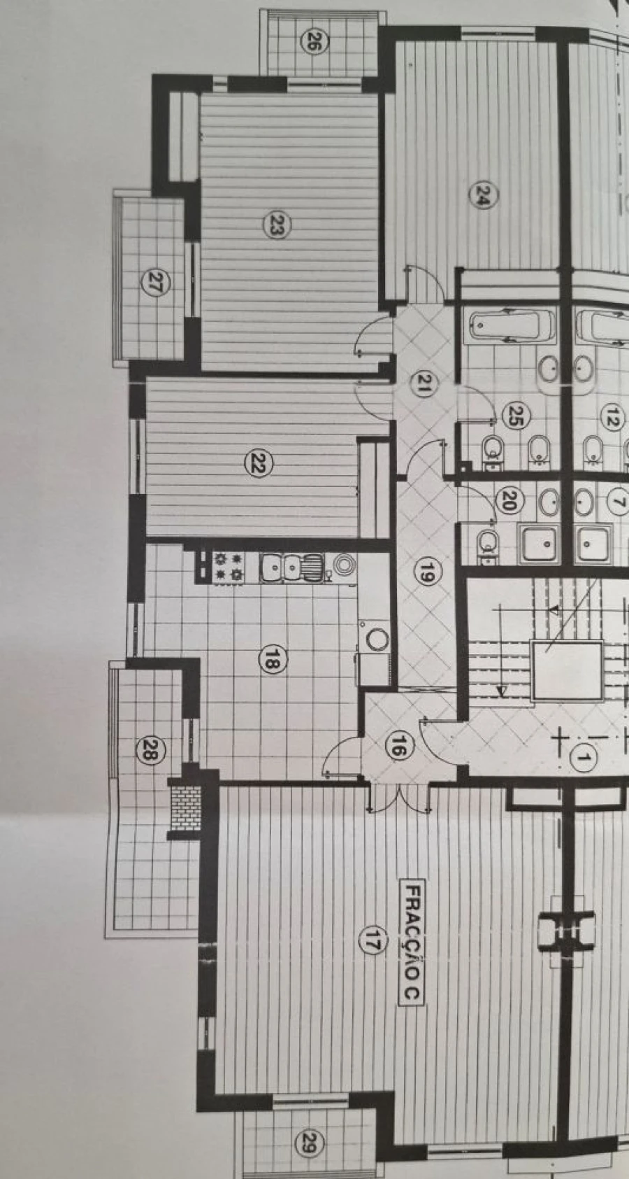 Apartamento T3 para Venda em Nossa Senhora do Pópulo, Coto e São Gregório Planta 1
