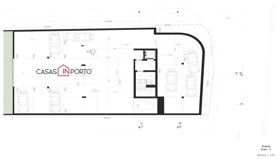 Apartamento T1 para Venda em Paranhos Planta 2