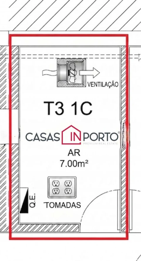 Apartamento T3 para Venda em São Mamede de Infesta e Senhora da Hora