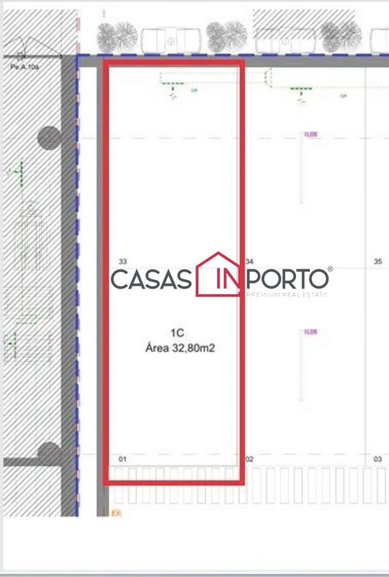 Apartamento T3 para Venda em São Mamede de Infesta e Senhora da Hora Planta 2