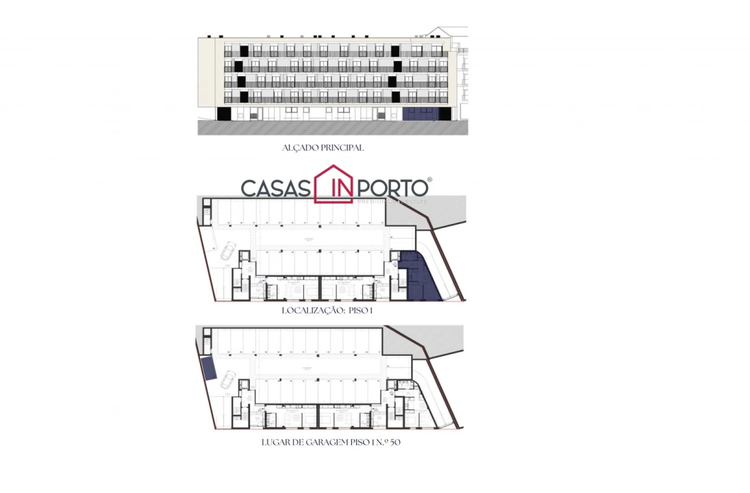 Apartamento T0 para Venda em Paranhos Planta 2